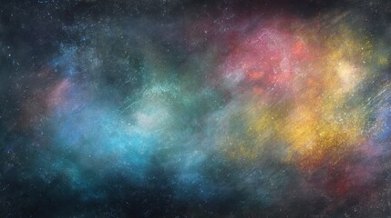 Fototapeta premium Abstract Soft Light Background with Colorful Chalklike Texture
