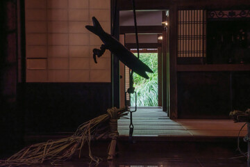 自在鉤と七夕飾り