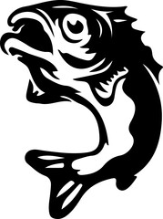 Fish silhouette
