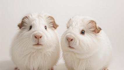 Two lovely guinea pigs