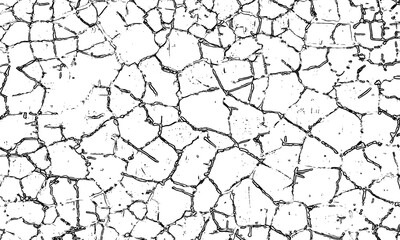 black and white image of cracked surface with angular shapes and intersecting lines creativity and graphic design.