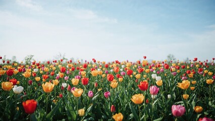 Life flourishes in a burst of colorful spring blooms