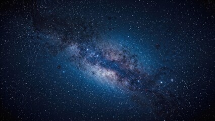 Galaxy filled night sky showcasing the universe's grandeur
