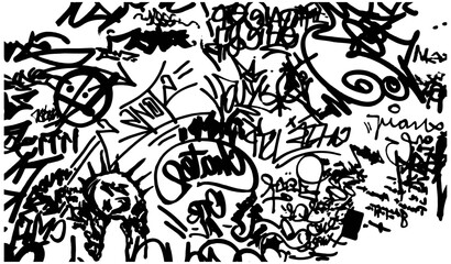 2D Illustration Pattern Vector Graffiti Set v5 © Artem