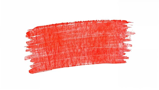 Red pen sketch on a plain white background, featuring a clipping path. Decorative hand-drawn doodle.