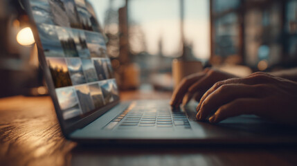 Create a personal website to display your portfolio and share your professional journey with employers.
