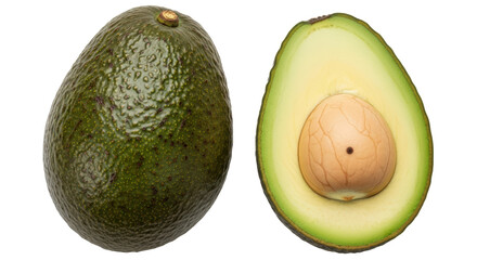 Isolated Avocado