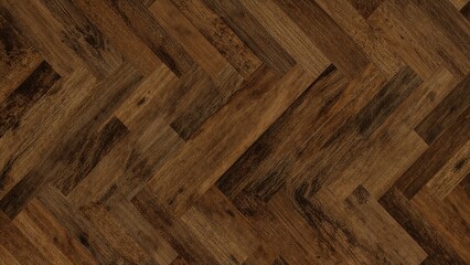 Floor surface featuring parquet texture