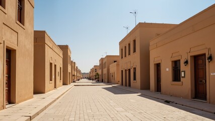 Fototapeta premium Traditional houses in Al Balad, historic center of Jeddah, Saudi Arabia 