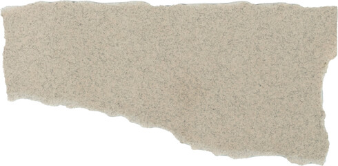 Textured beige paper sheet isolated on white background for crafting, scrapbooking, and artistic projects