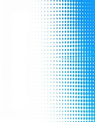 An abstract gradient design featuring circular patterns in varying shades of blue transitioning to white.