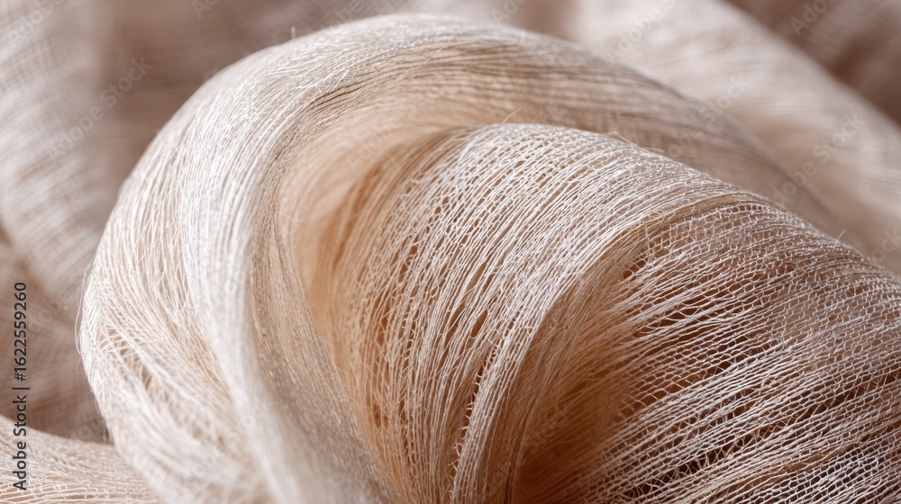 Poster delicate light textile background with fine weave patterns