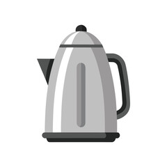 Fototapeta premium Electric Kettle Illustration Modern Kitchen Appliance for Boiling Water Quickly and Efficiently on white background