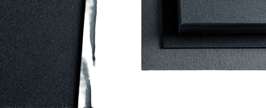 Dark gray textured panels with a visible seam