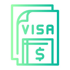 payment gradient icon