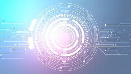 Obraz premium Futuristic financial cityscape