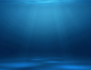 Old Paper Style Blue Background Illustration

