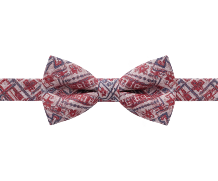 Intricately Designed Bow Tie with Unique Patterns, A Stylish Accessory for Formal Occasions and Fashion Enthusiasts - Powered by Adobe