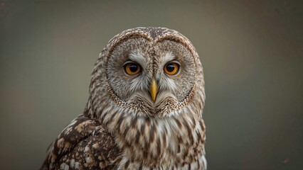 Big Owl with Blank Background