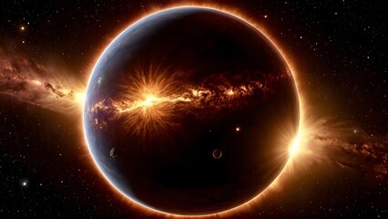 Obraz premium planet in space