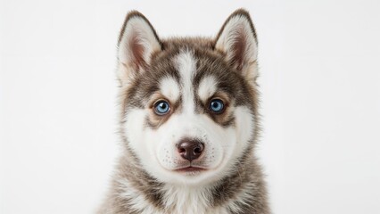 Charming Young Husky Dog Image
