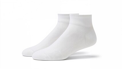 Isolated Sock on Simple Background