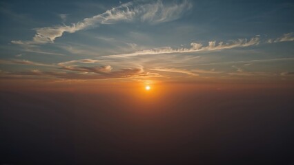 The dawn was truly magnificent.