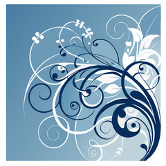 Abstract Elegant Floral Designs 