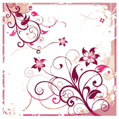 Abstract Elegant Floral Designs 