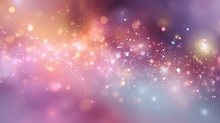 Fototapeta premium Soft Luminous Background with Blurred Sparkles and Glowing Effects