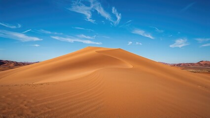 Fototapeta premium Magnificent desert vista suitable for desktop display.