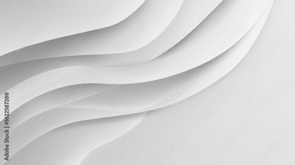 Poster subtle white gradient background for branding and design projects