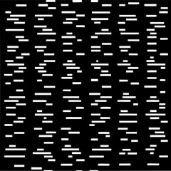 Abstract black and white pattern background with horizontal lines and geometric shapes design element