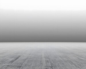 Fototapeta premium Empty Monochrome Concrete Floor Studio Background