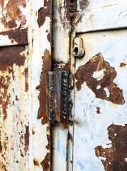Rusty metal background
