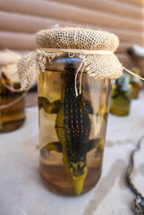 Witchcraft glass jar