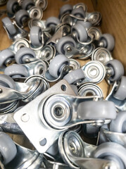 Small wheels to mount