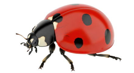 Isolated Ladybug