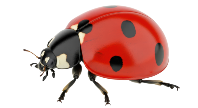 Isolated Ladybug