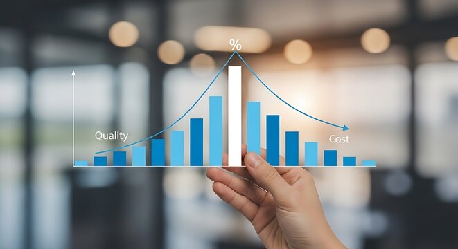 Boost Quality, Reduce Costs: Visualize Your Business Performance For Success, Analyze Key Metrics And Maximize Profits With This Powerful Graph Concept