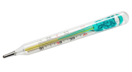 Isolated Thermometer