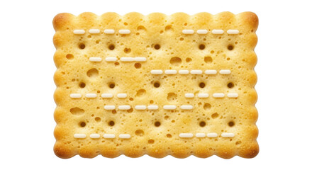Isolated Cracker with Morse Code