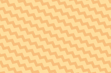 Dark orange diagonal zigzag lines on a yellow-orange background, retro style fabric pattern.