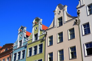 Gdansk, Poland - Dlugi Targ square