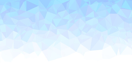 Abstract delaunay voronoi trianglify polygon gradient background illustration.