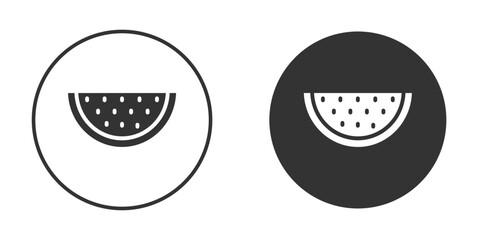 Melon icon in glyph style for web Design. UI UX icons