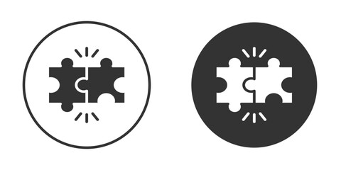 Compatibility icon in glyph style for web Design. UI UX icons