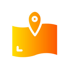 map gradient icon