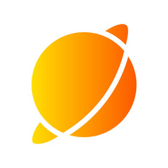 saturn gradient icon