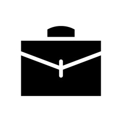 briefcase glyph icon
